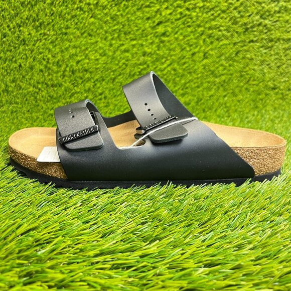 Birkenstock Arizona Mens Size 8 Black Brown Beach Walking Outdoor Slide Sandals main image 6